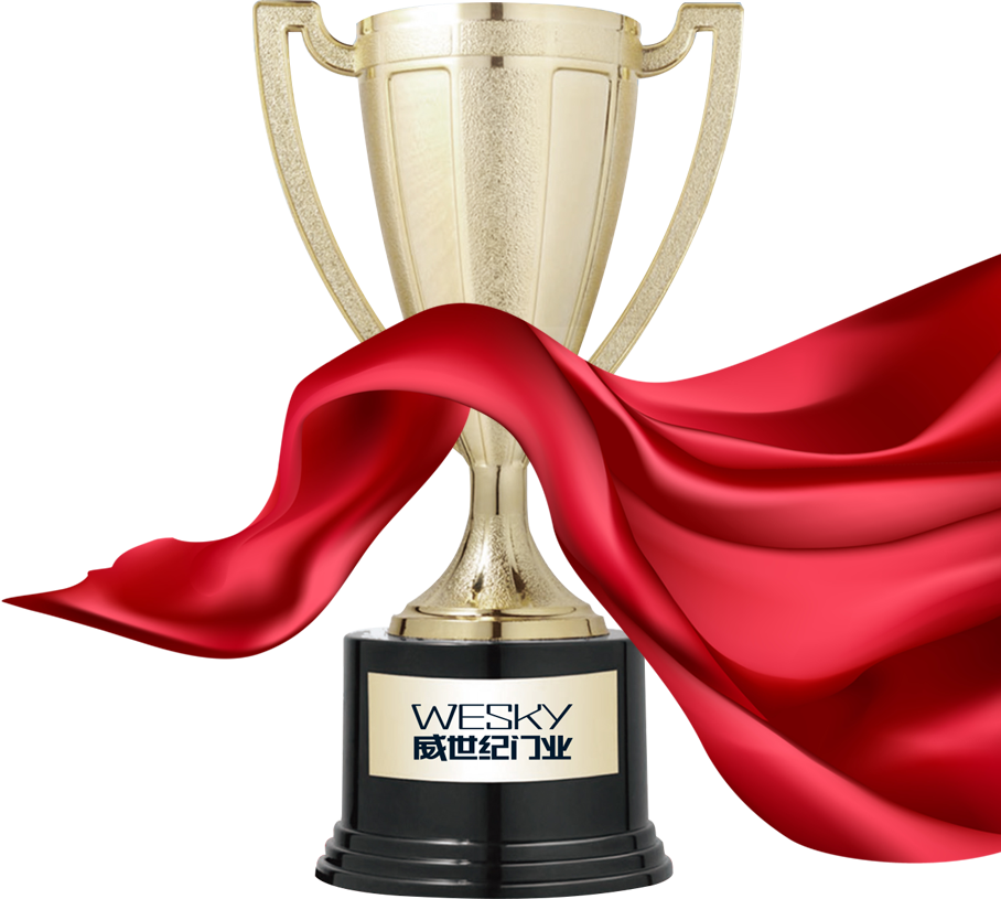 威世纪门业奖杯